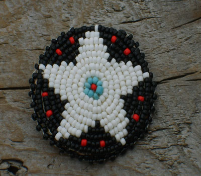 Native American Navajo Beaded Barrette